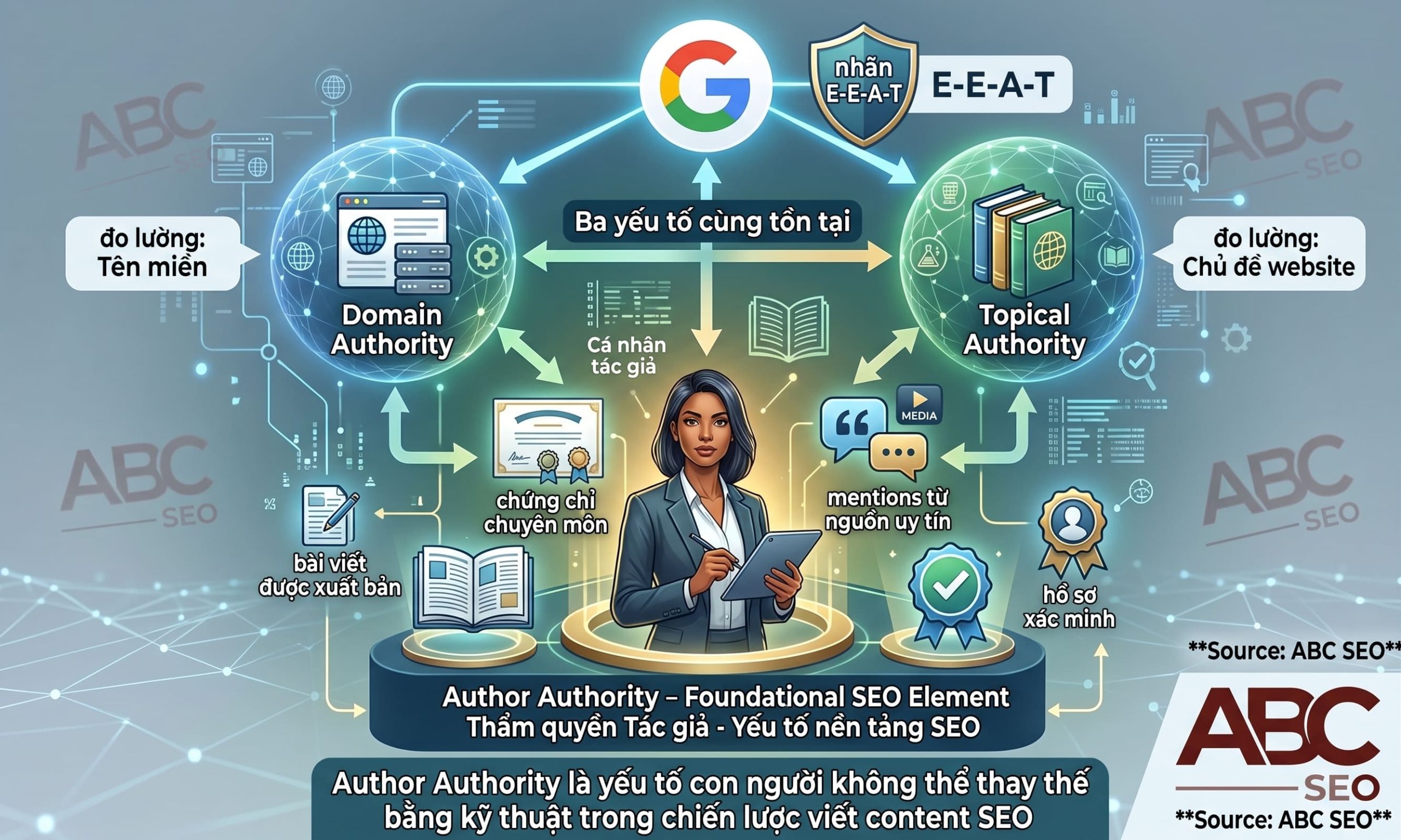 Author Authority là gì – uy tín tác giả trong viết content SEO chuẩn E-E-A-T Google