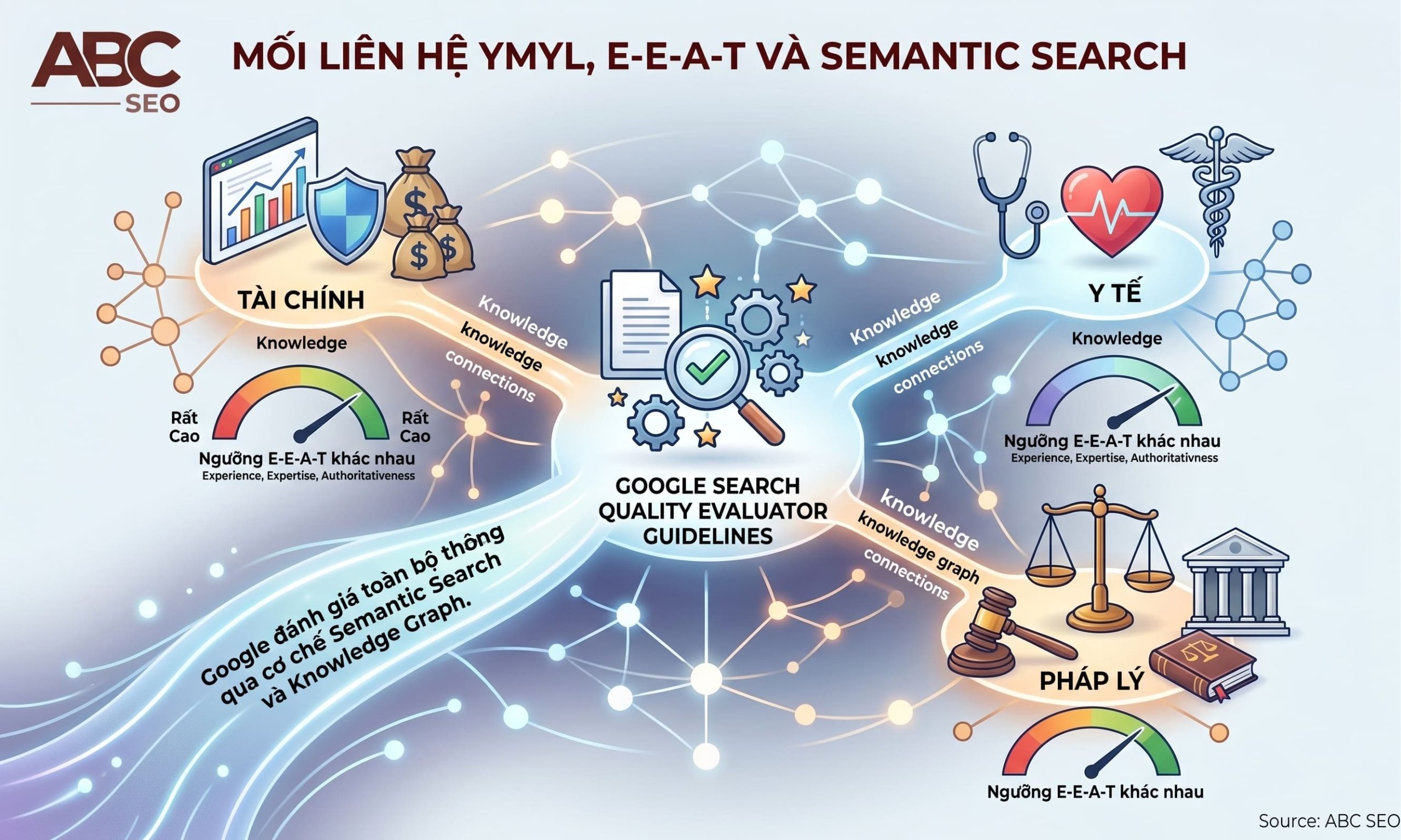 YMYL là gì - tiêu chuẩn viết content SEO chuẩn E-E-A-T và Semantic Search