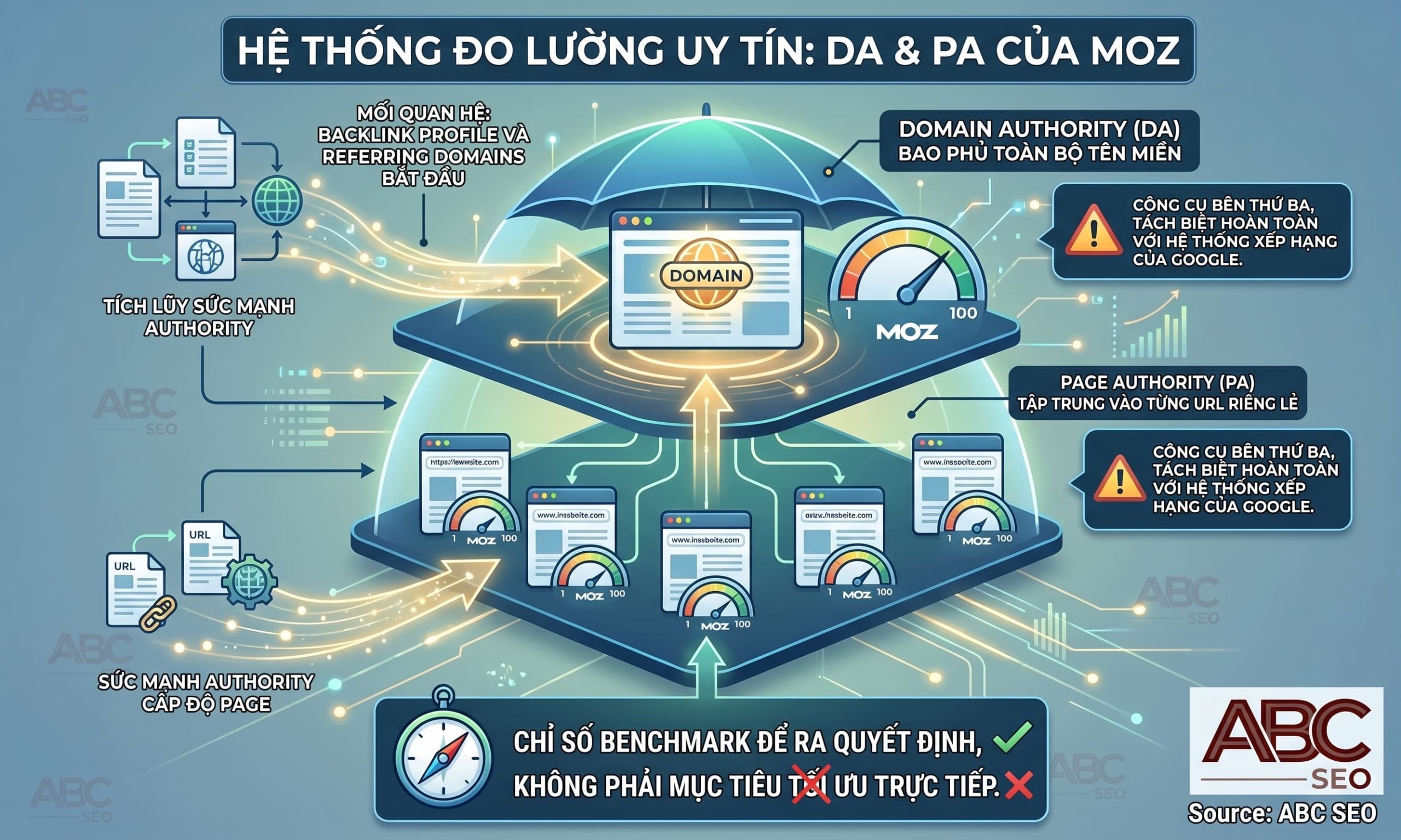 Chỉ số DA và PA là gì, cách đọc và tăng hiệu quả trong SEO