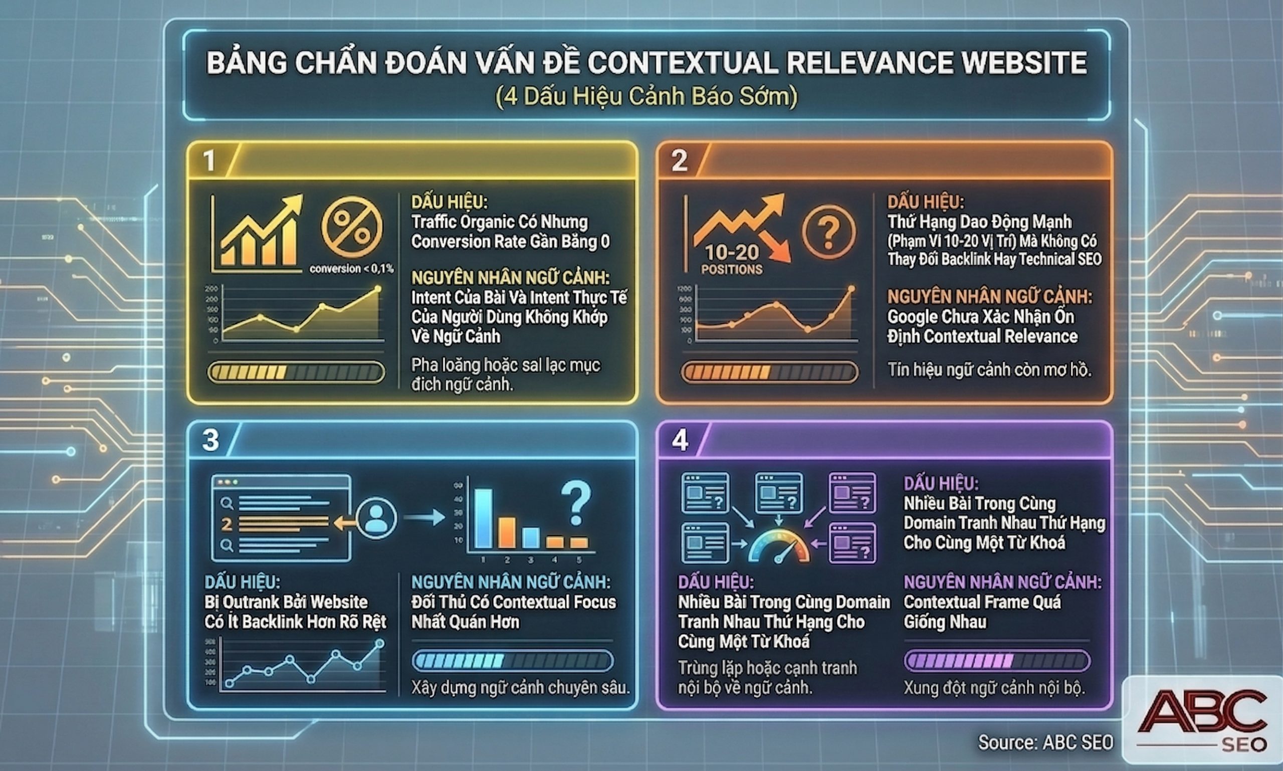4 dấu hiệu chẩn đoán website đang có vấn đề Contextual Relevance cần xử lý