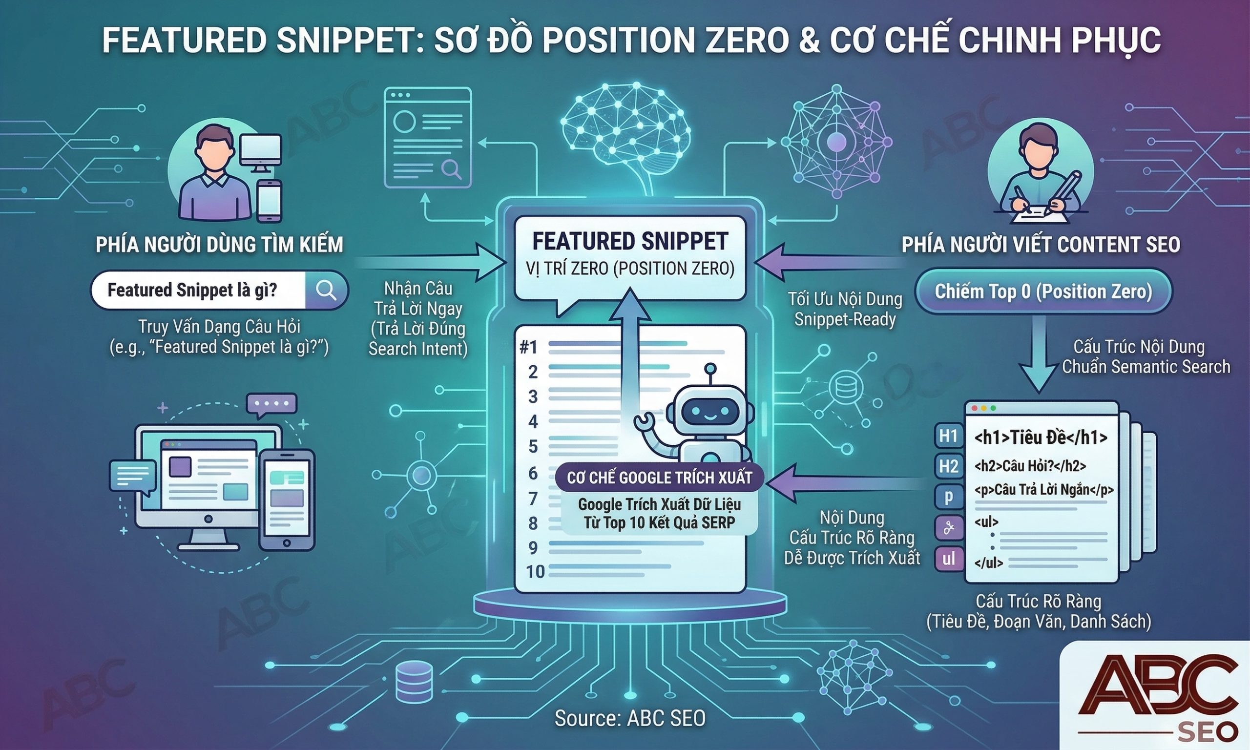 eatured Snippet Position Zero và chiến lược viết content SEO chuẩn Semantic Search