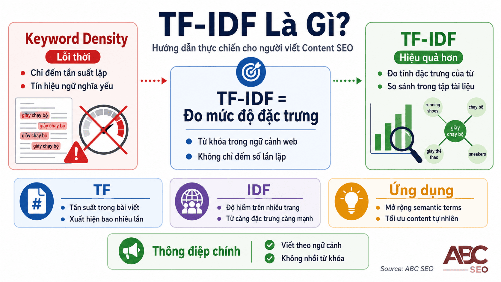 TF-IDF là gì – hướng dẫn thực chiến cho người viết content SEO