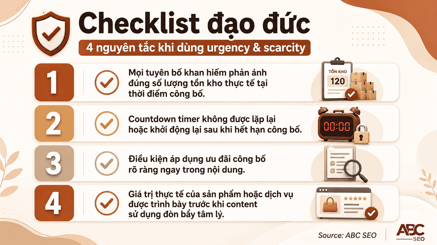 Urgency Scarcity Là Gì? Cách Vận Dụng Vào Content SEO Để Kích Hoạt Tâm Lý Khách Hàng Việt Nam 5 4 đạo đức khi dùng Urgency Scarcity content SEO